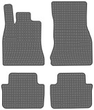 Covorase Cauciuc Interior Premium Frogum Jaguar XF 2007-2015 Dedicatede, Protectie Mocheta, Antialunecare, Miros Neutru