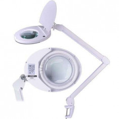 Lampa cu lupa 5 dioptrii t4 22w pentru cosmetica foto