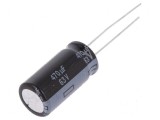 Condensator Electrolitic Low ESR THT 470uF 63VDC &Oslash;12,5x25mm - Componentă Electronică de &Icirc;naltă Performanță