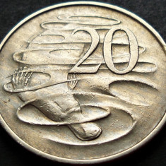 Moneda 20 CENTI - AUSTRALIA, anul 1967 * cod 2928