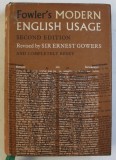 A DICTIONARY OF MODERN ENGLISH USAGE , SECOND EDITION by H. W. FOWLER , 1965