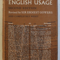 A DICTIONARY OF MODERN ENGLISH USAGE , SECOND EDITION by H. W. FOWLER , 1965