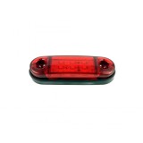 Indicator de lumina laterala camion Remorca 9 LED rosu 12v