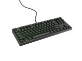 Tastatura Mecanica Gaming Genesis Thor 404 TKL, RGB, Gateron Yellow Pro, Negru, USB