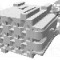 Conector auto, Junior Power Timer, 9 pini, TE Connectivity - 1-967621-4