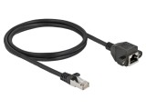 Prelungitor Ethernet S/FTP Cat 6a, 1m - Conectori RJ45