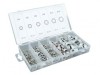 Set 146 Piulite Autoblocante M4-M12 cu Insertie Nylon - M4 M5 M6 M8 M10 M12 - Suruburi Blocare