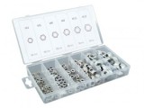 Set 146 Piulite Autoblocante M4-M12 cu Insertie Nylon - M4 M5 M6 M8 M10 M12 - Suruburi Blocare