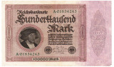 Germania 100 000 Mark 1923 Seria 01834243