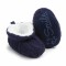 Botosei crosetati imblaniti bleumarine (Marime Disponibila: 6-9 luni (Marimea