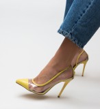 Pantofi Brennan Galbeni