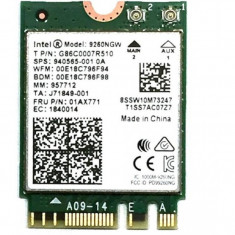 Placa de retea Intel 9260.NGWG, Wireless, Dual Band, Bluetooth foto