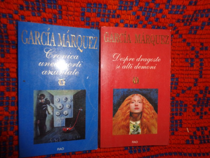 Garcia Marquez - Despre dragoste si alti demoni + Cronica unei morti anuntate