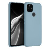 Husa pentru Google Pixel 4a 5G, Silicon, Albastru, 51727.206, Carcasa, Kwmobile