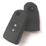 Husa silicon Mazda 2 butoane fara emblema SIL 330
