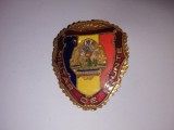 Bnk ins Insigna Militar de frunte - varianta mare - anii `70 - varianta culoare, Romania de la 1950