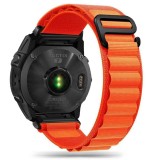 Curea Tech-Protect Nylon Garmin Fenix 5 6 6 Pro 7 7 Pro portocaliu