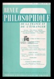 Revue philosophique de la France et de l etranger vol. 2 apr-iun.1968 . ed.Pierre-Maxime Schuhl