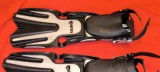 Labe pt scufundari scafandru MARES VOLO masura X - LARGE CU ETICHETA PE ELE, Nero, 45