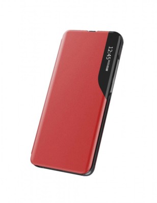 Husa Samsung S22 5G s901 Flip Book Smart View Rosu foto
