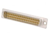 D-Sub 37-Pin Mufă Tată pentru Lipire, Contacte &Icirc;ntoarse