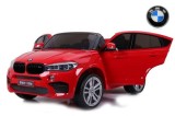 Masinuta electrica pentru 2 copii, BMW X6M XXL 240W 12V premium, culoare rosie