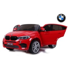 Masinuta electrica pentru 2 copii, BMW X6M XXL 240W 12V premium, culoare rosie