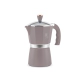 Expressor pentru aragaz, cafetiera pentru 3 persoane, BerlingerHaus, Taupe Collection, BH 8568