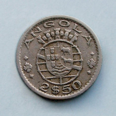 ANGOLA - 2? Escudos 1956 foto