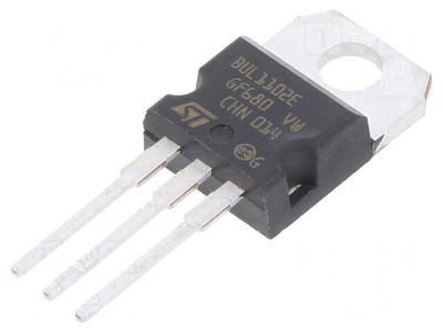 Tranzistor NPN Bipolar 450V 4A 70W TO220AB foto