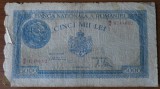 Bancnota 5000 Lei 1945 Romania - Numismatica Bancnote Romanesti - Colectionari