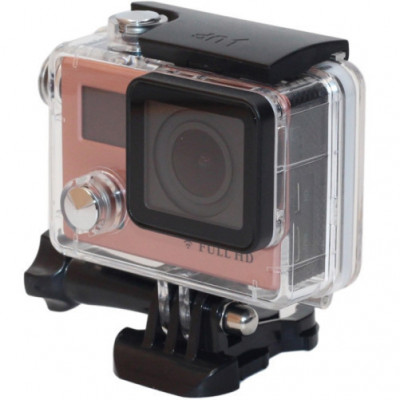 Camera Sport iUni Dare F88, Full HD 1080P, 12M, Waterproof, Rose Gold foto