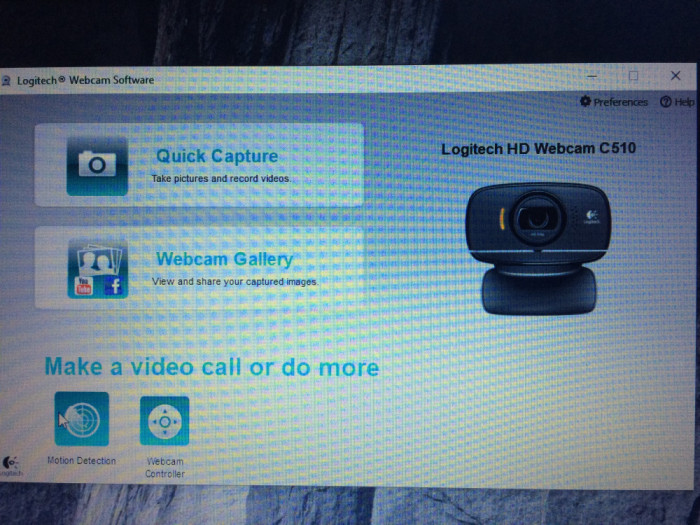 LOGITECH HD WEBCAM C510 FUNCTIONALA.CITITI VA ROG DESCRIEREA CU ATENTIE!