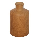Vaza ceramica Desel, Pako World, Natural, 11x11x18 cm