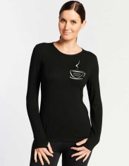 Bluza dama neagra - Espresso Yourself II - XL