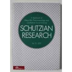 SCHUTZIAN RESEARCH , VOL. 3 , 2011 , VEZI DESCRIEREA !
