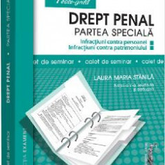 Drept penal. Partea speciala. Caiet de seminar Ed.5 - Laura Maria Stanila