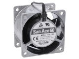 Ventilator AC axial 60x60x38mm 115VAC