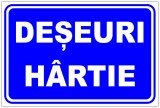 Indicator pentru deseuri hartie