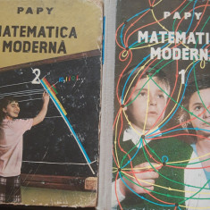 PAPY ~ MATEMATICA MODERNA. 2 VOLUME - 1969