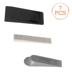 Opritoare Ușă și Mobilă, Set 7 Piese, Multicolor, PVC