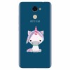 Husa silicon pentru Huawei Nova Lite Plus, Horn To Be Wild Cute Unicorn