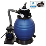 VidaXL Pompă filtru cu nisip 400 W 11000 l/h