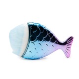 Perie deprăfuit, formă de pește, mini, turcoaz-roz