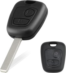 Carcasa Cheie Auto Techstar cu 2 Butoane Compatibila Toyota Aygo, Peugeot 107, Citroen C1