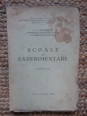 SCOALE DE EXPERIMENTARE - I.C. PETRESCU foto