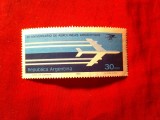Serie Argentina 1976 - Aviatie val. 30p fara guma