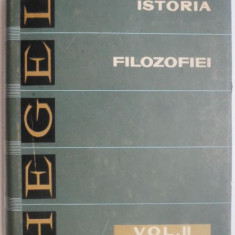 Prelegeri de istorie a filozofiei, vol. II – G.W.F. Hegel