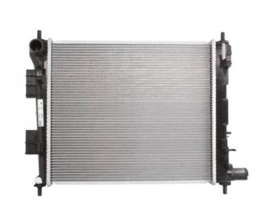 Radiator racire Hyundai I10 (IA), 08.2013-, motor 1.0, 49 kw; 1.2, 64 kw, benzina, cutie manuala, cu/fara AC, 420x362x16 mm, aluminiu brazat/plastic, foto