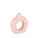 Cumpara ieftin Vaza piatra roz Odino 26x48 cm